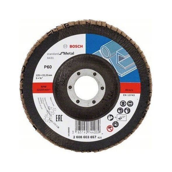 Bosch Bosch fan grinding disc SfM,125mm,K60 (grit 60) 11816848 3165140744089