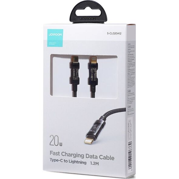 Kabel USB Joyroom USB-C - Lightning 2 m Czarny (JYR428) 11833865 6941237196323