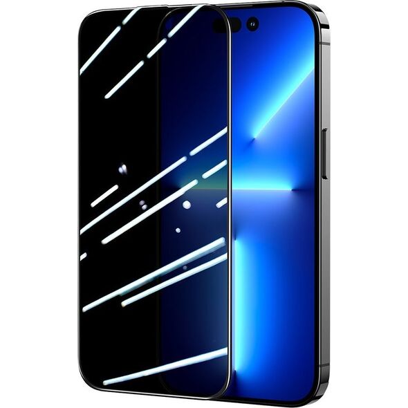 Joyroom Joyroom Knight 2,5D Privacy TG szkło hartowane do iPhone 14 Plus z filtrem Anti-Spy na cały ekran z ramką przezroczysty (JR-P03) 11834567 6956116716967