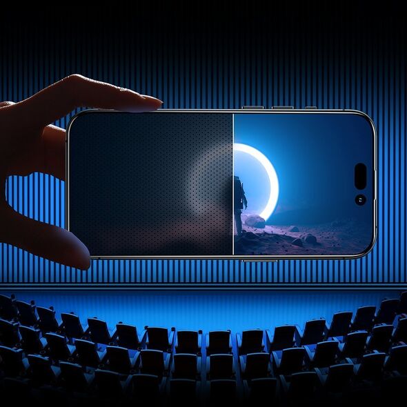 Joyroom Joyroom Knight 2,5D Privacy TG szkło hartowane do iPhone 14 Plus z filtrem Anti-Spy na cały ekran z ramką przezroczysty (JR-P03) 11834567 6956116716967