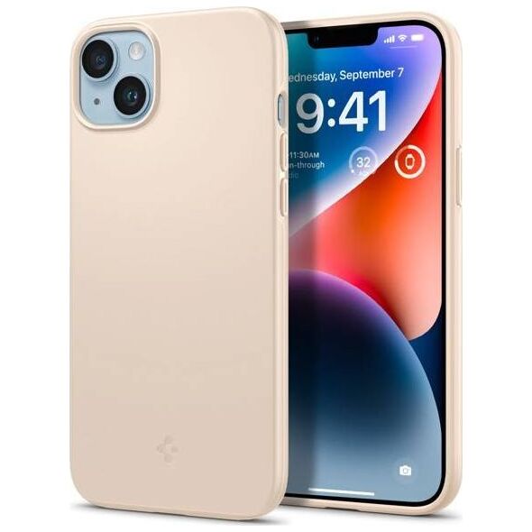 Spigen Etui Spigen Thin Fit Apple iPhone 14 Plus Sand Beige 11855297 8809811863116
