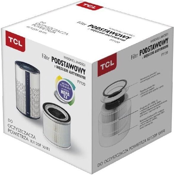 TCL Filtr do oczyszczacza powietrza TCL - FILTR FY120 - KJ120F PODSTAWOWY  [H] 11855611 5907720775339