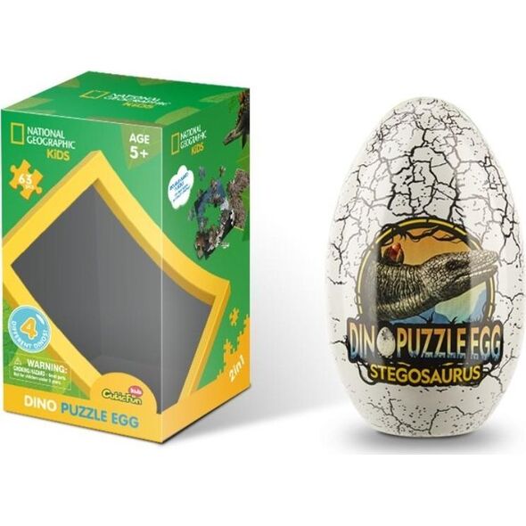 Cubic Fun PUZZLE NATIONAL GEOGRAPHIC STEGOZAUR 11862245 6944588210434