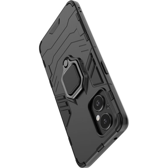 Hurtel Ring Armor pancerne hybrydowe etui pokrowiec + magnetyczny uchwyt OnePlus Nord N20 5G czarny 11873497 9145576257043