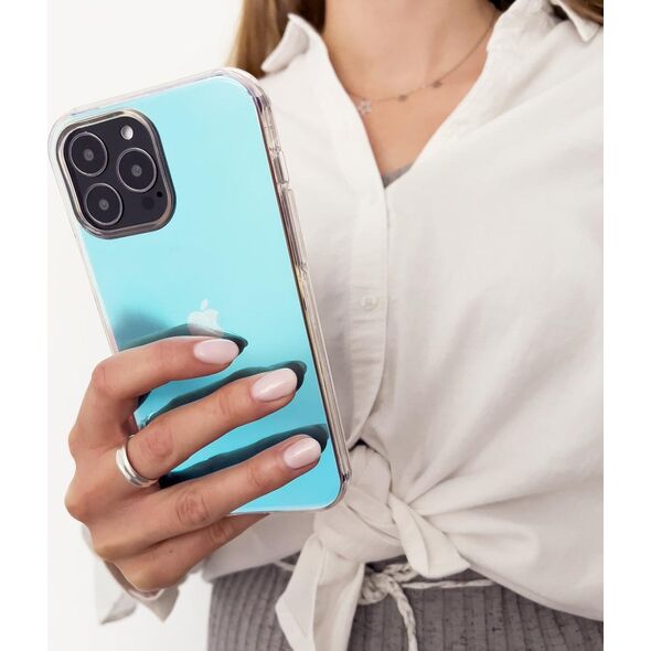 Hurtel Aurora Case etui do iPhone 12 żelowy neonowy pokrowiec niebieski 11873562 9145576253304