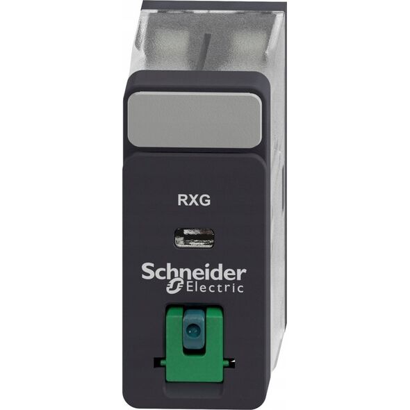 Schneider Przekaźnik interfejsowy z przyciskiem test 24VDC 5A 2c/o RXG21BD 11889469 3606480689062