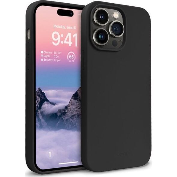 Crong Crong Color Cover - Etui iPhone 14 Pro Max (czarny) 11892749 5904310701815