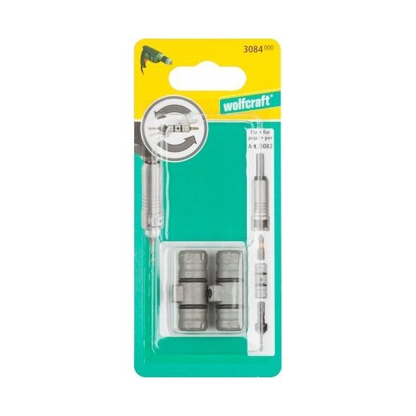 Wolfcraft FLIPBIT, dwa wymienne uchwyty Wolfcraft 11901185 4006885308404