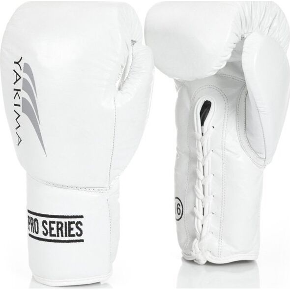 YakimaSport Rękawice bokserskie WOLF WHITE L 10 oz 11926797 5903796713442