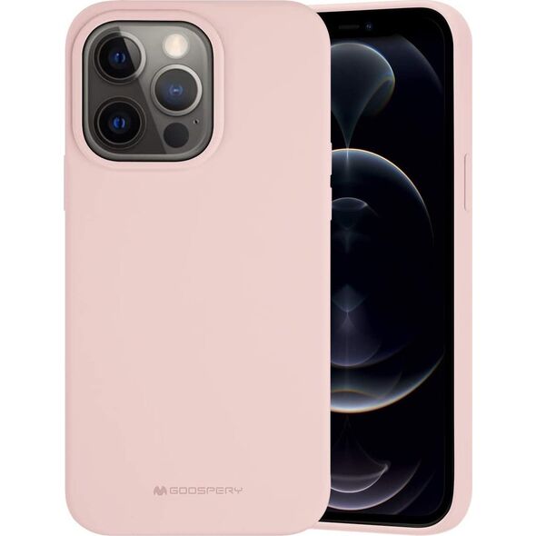 Goospery Etui Mercury Goospery Silicone do iPhone 14 Pro różowy 11967410 8809887823199