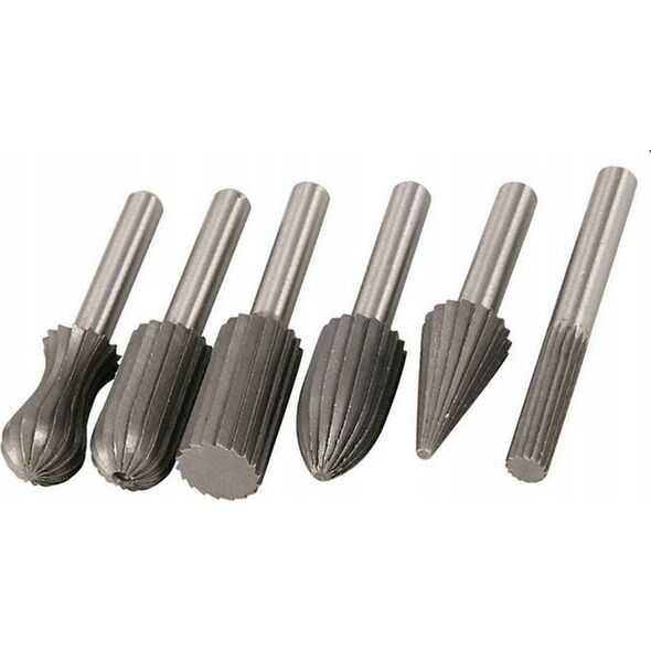 Silver FREZY TRZPIENIOWE DO METALU  6szt. /SILVER 12014693 5907589366433