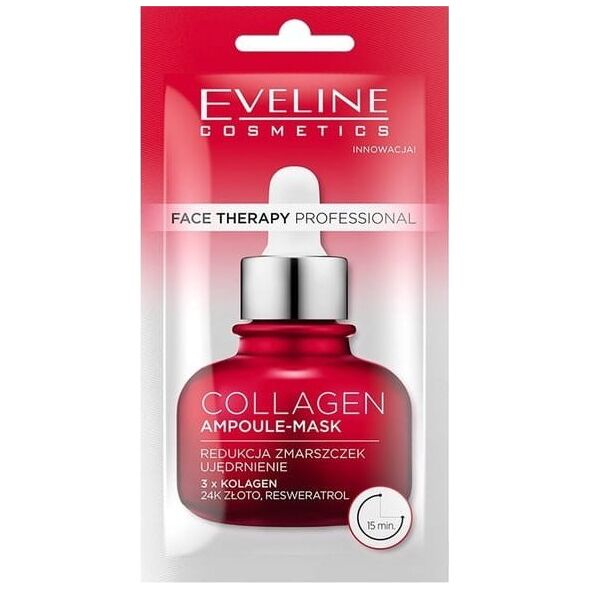 Eveline Eveline Face Therapy Professional Maska-ampułka Collagen 8ml 12015828 5903416047452