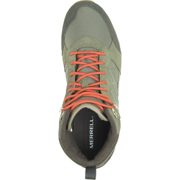 Buty trekkingowe męskie Merrell Alpine Sneaker Mid WP 2 zielone r. 45 12018118 195017938429