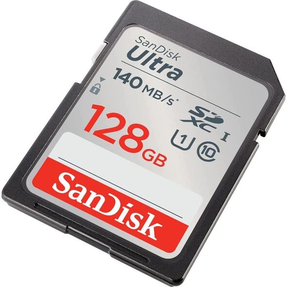 Karta SanDisk Ultra SDXC 128 GB Class 10 UHS-I/U1  (SDSDUNB-128G-GN6IN             ) 12100954 619659200190