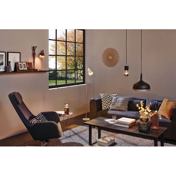 Lampa stołowa Paulmann Neordic Haldar Lampa stołowa max. 1x20W E14 230V Biały/Miedziany Mat Metal 12134842 4000870796580