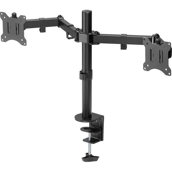 Goobay Uchwyt biurkowy na 2 monitory 17" - 32" Flex (58529) 12136281 4040849585296