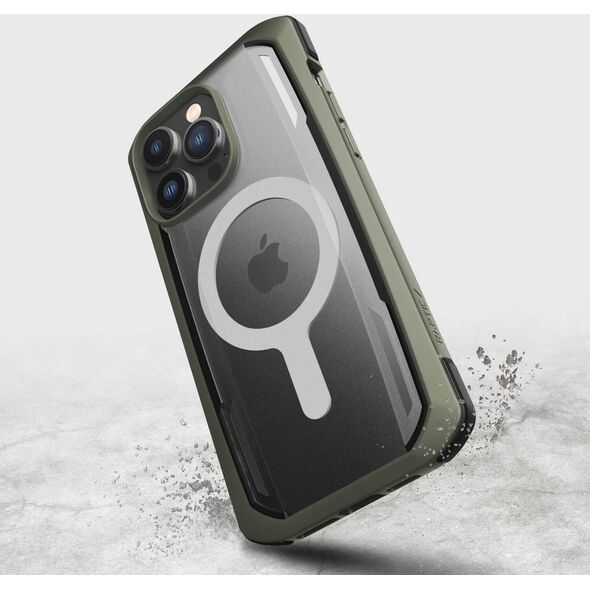 Raptic Secure Case etui iPhone 14 Pro Max z MagSafe pancerny pokrowiec zielony 12176230 6950941493550