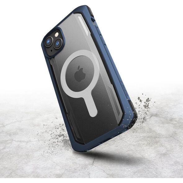 Raptic Secure Case etui iPhone 14 Pro Max z MagSafe pancerny pokrowiec niebieski 12176231 6950941493543