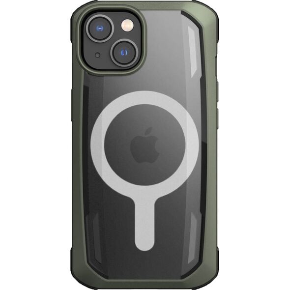 Raptic Secure Case etui iPhone 14 Plus z MagSafe pancerny pokrowiec zielony 12176233 6950941493529
