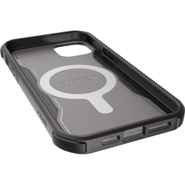 Raptic Fort Case etui iPhone 14 Pro Max z MagSafe pancerny pokrowiec czarny 12176242 6950941493666