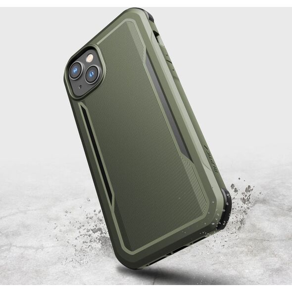 Raptic Fort Case etui iPhone 14 Plus z MagSafe pancerny pokrowiec zielony 12176251 6950941493628