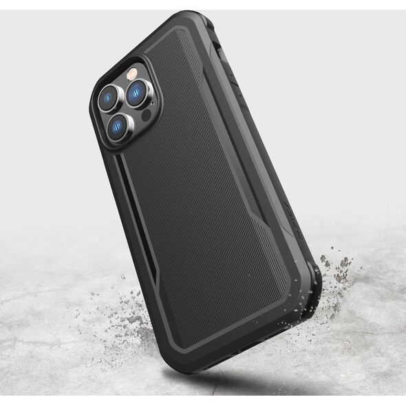 Raptic Fort Case etui iPhone 14 Pro z MagSafe pancerny pokrowiec czarny 12176252 6950941493604