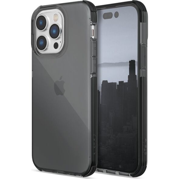 Raptic Clear Case etui iPhone 14 Pro Max pancerny pokrowiec czarny 12178542 6950941495615