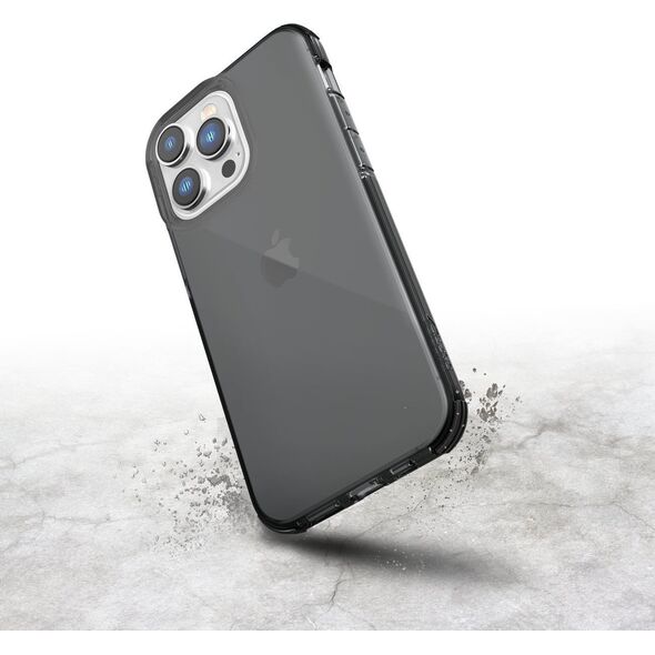 Raptic Clear Case etui iPhone 14 Pro Max pancerny pokrowiec czarny 12178542 6950941495615