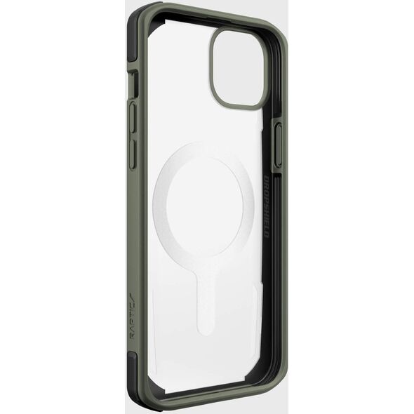 Raptic Secure Case etui iPhone 14 z MagSafe pancerny pokrowiec zielony 12178549 6950941493468