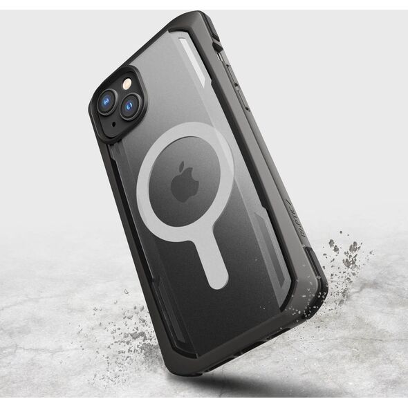 Raptic Secure Case etui iPhone 14 Plus z MagSafe pancerny pokrowiec czarny 12178551 6950941493505