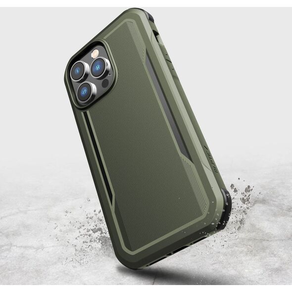 Raptic Fort Case etui iPhone 14 Pro z MagSafe pancerny pokrowiec zielony 12178565 6950941493598