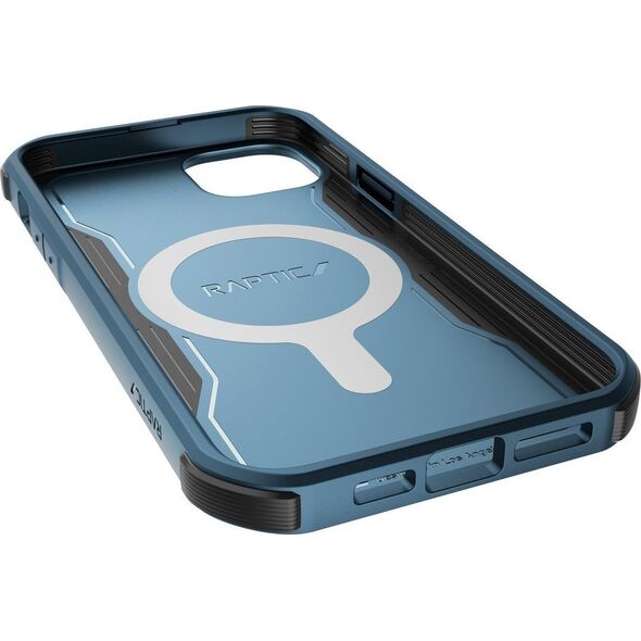 Raptic Fort Case etui iPhone 14 z MagSafe pancerny pokrowiec niebieski 12178570 6950941493581