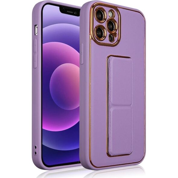 Hurtel New Kickstand Case etui do iPhone 12 z podstawką fioletowy 12179829 9145576259887