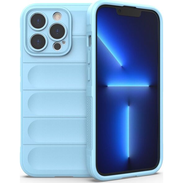 Hurtel Magic Shield Case etui do iPhone 13 Pro elastyczny pancerny pokrowiec jasnoniebieski 12179841 9145576258583