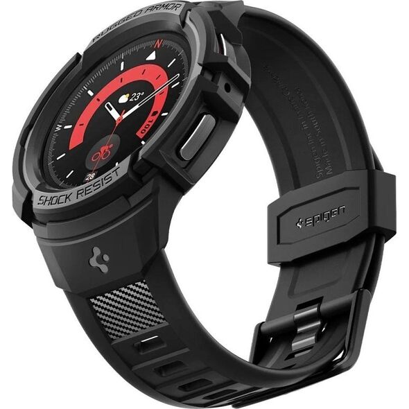 Spigen SPIGEN RUGGED ARMOR ”PRO” GALAXY WATCH 5 PRO (45 MM) BLACK 12278925 8809811867268