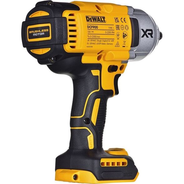 Klucz udarowy Dewalt DEWALT KLUCZ UDAROWY 1/2" 18V 1355Nm BEZ AKU. I LAD. TSTAK DCF900NT 12291719 5035048743324