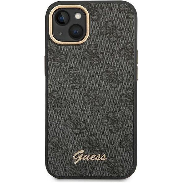 Guess Guess GUHCP14SHG4SHK iPhone 14 6,1" czarny/black hard case 4G Vintage Gold Logo NoSize 12293859 3666339065201