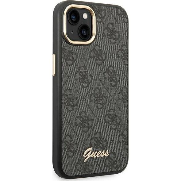 Guess Guess GUHCP14SHG4SHK iPhone 14 6,1" czarny/black hard case 4G Vintage Gold Logo NoSize 12293859 3666339065201