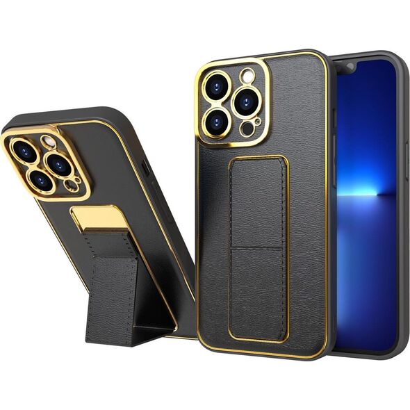 Hurtel New Kickstand Case etui do Samsung Galaxy A12 5G z podstawką czarny 12294494 9145576259740