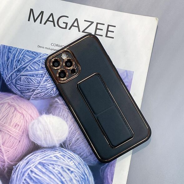 Hurtel New Kickstand Case etui do Samsung Galaxy A12 5G z podstawką czarny 12294494 9145576259740