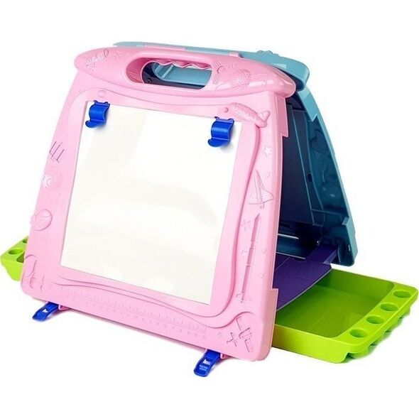 LeanToys Tablica do Rysowania Dwustronna Pisaki Magnesy 12296899 5905214972431