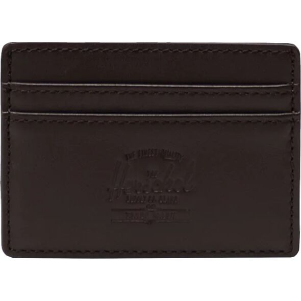 Herschel Herschel Charlie Leather RFID Wallet 11146-04123 Brązowe One size 12318070 828432554898