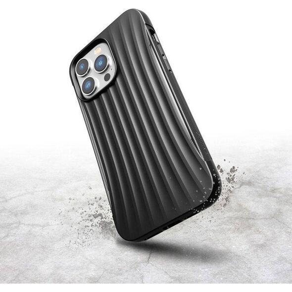X-doria X-Doria Raptic Clutch - Biodegradowalne etui iPhone 14 Pro Max (Drop-Tested 3m) (Black) 12326006 6950941494229