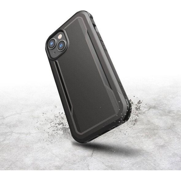 X-doria X-Doria Raptic Fort Built MagSafe - Pancerne etui iPhone 14 (Drop-Tested 6m) (Black) 12326007 6950941493574