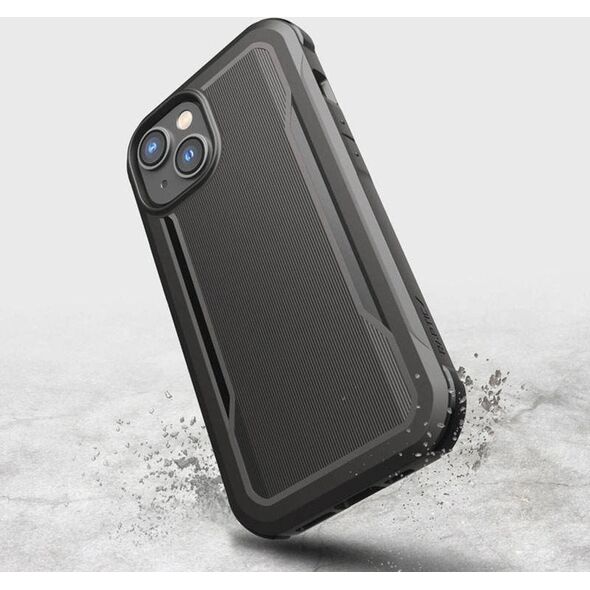 X-doria X-Doria Raptic Fort Built MagSafe - Pancerne etui iPhone 14 (Drop-Tested 6m) (Black) 12326007 6950941493574