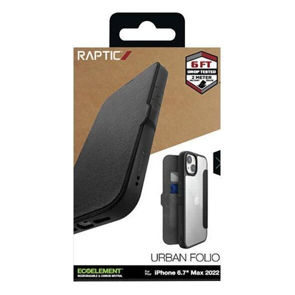 X-doria X-Doria Raptic Urban Folio - Etui z klapką iPhone 14 Plus (Black) 12326009 6950941493826