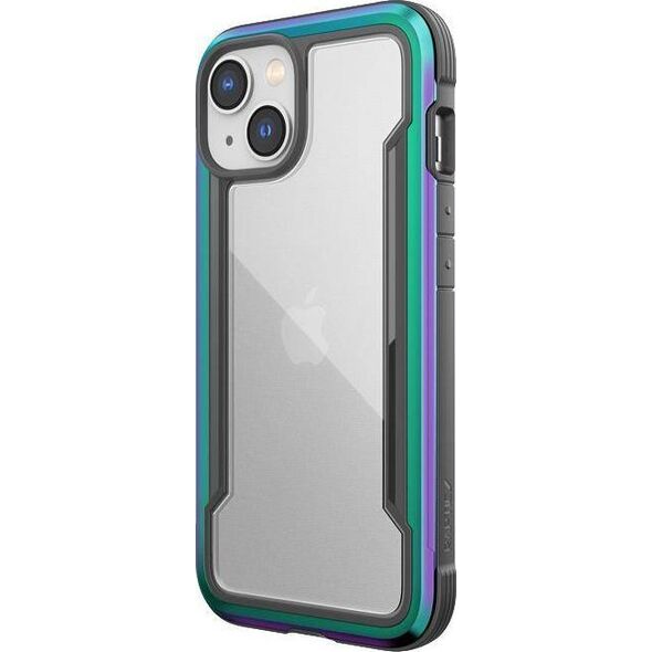 X-doria X-Doria Raptic Shield - Etui aluminiowe iPhone 14 (Drop-Tested 3m) (Iridescent) 12326011 6950941494014