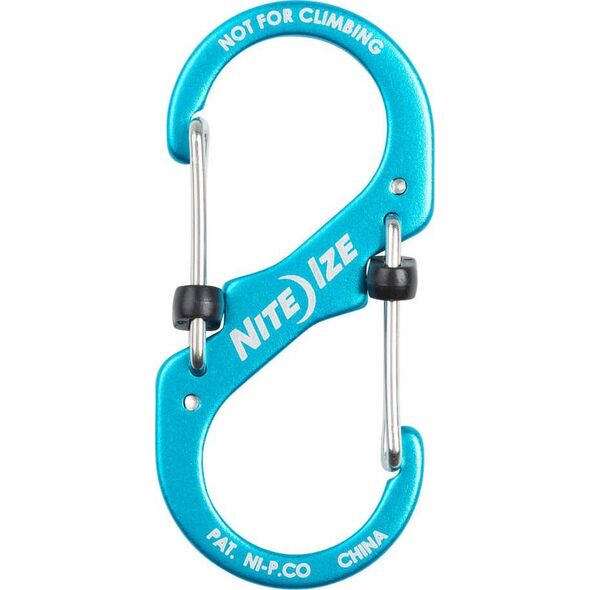 NiteIze Karabinek Nite Ize S-Biner Slidelock #3 Blue 12363120 94664041790