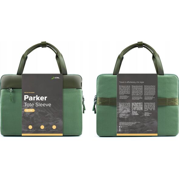 Torba Jcpal JCPal Parker Tote Sleeve - torba do MacBook 13/14" oliwkowa 12363979 6954661864454