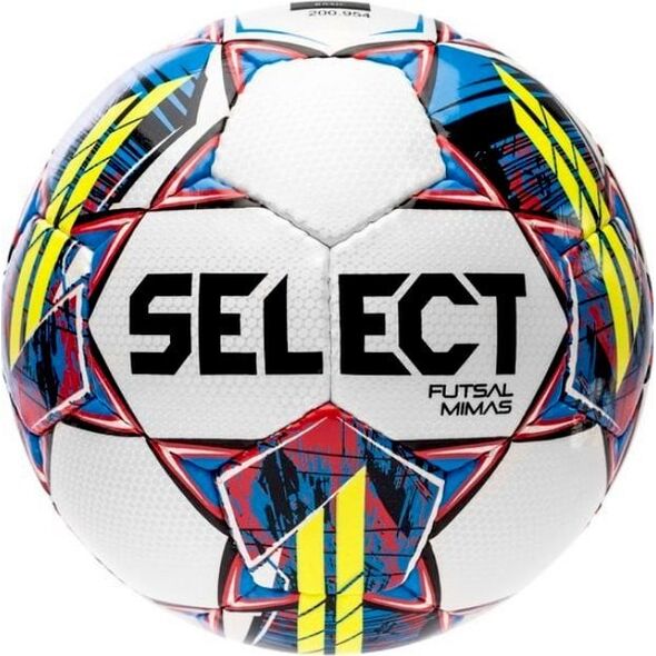 Select Select Futsal Mimas FIFA Basic Ball MIMAS WHT-BLUE białe 4 12364162 5703543298365